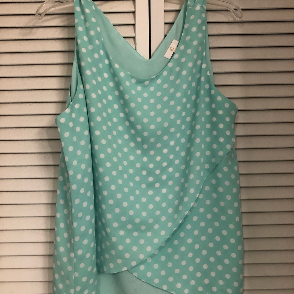 Charming Charlie Chiffon Tank
